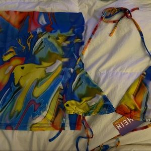 Two piece skirt and top 💙